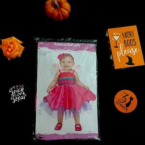 Halloween costume Rainbow Butterfly Toddler